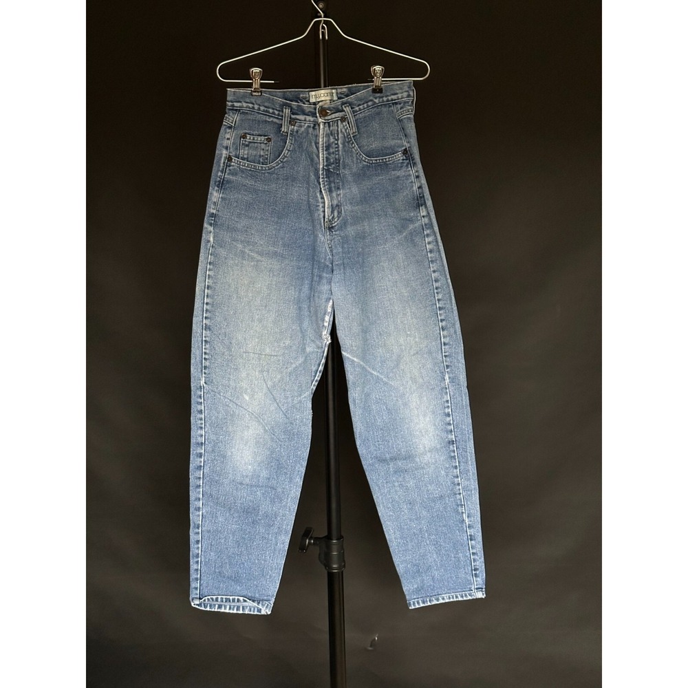 Vintage M.J Carroll 1980's Mom Jeans High Waist Relaxed Fit size 8 *Flaws - Picture 1 of 16